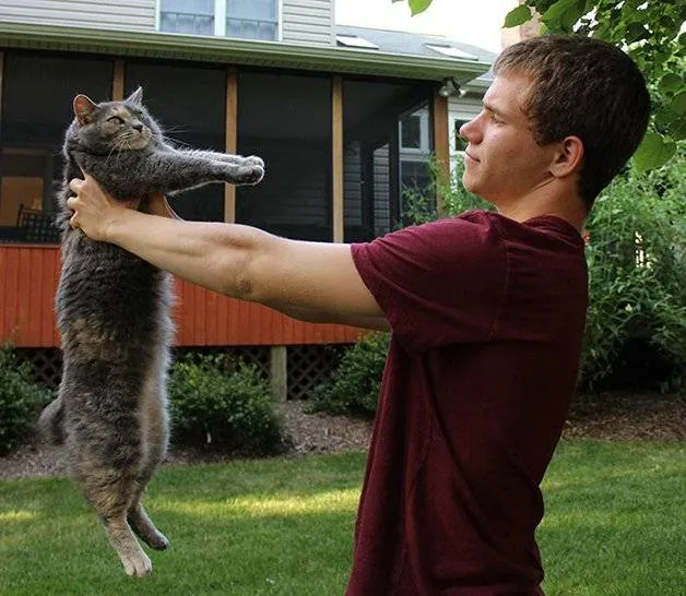  Jovem surpreende ao levar gata de estimação para o baile de formatura
