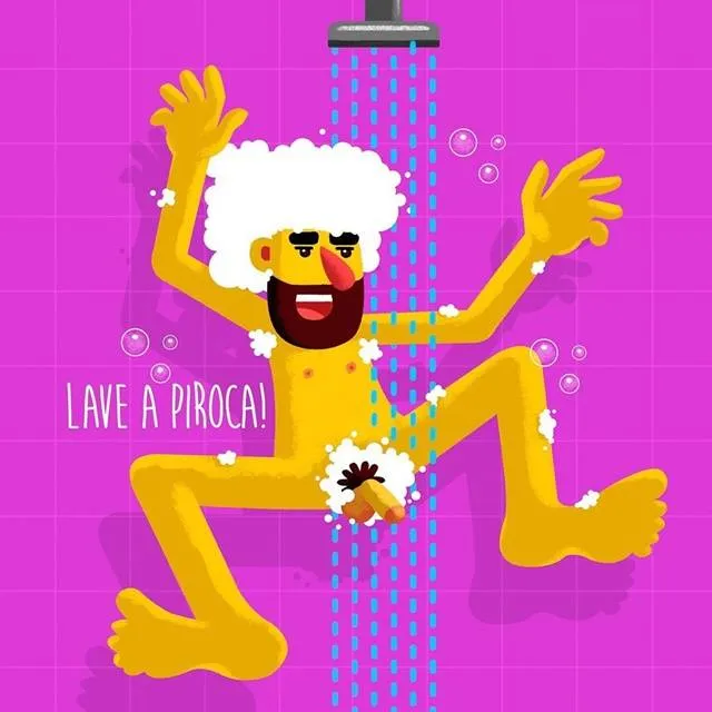 Campanha em combate ao câncer de pênis com desenhos humorados viraliza na web; veja!