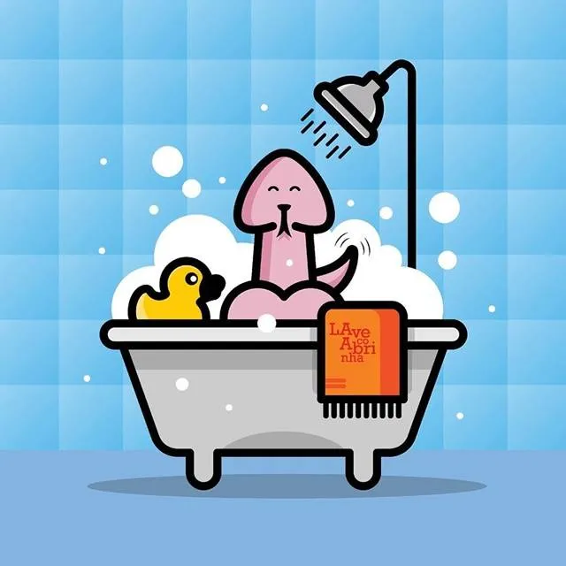 Campanha em combate ao câncer de pênis com desenhos humorados viraliza na web; veja!