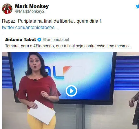 Vídeo: apresentadora erra nome de "River Plate" e internautas não perdoam
