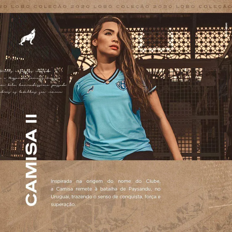Paysandu apresenta novas
camisas. Veja!