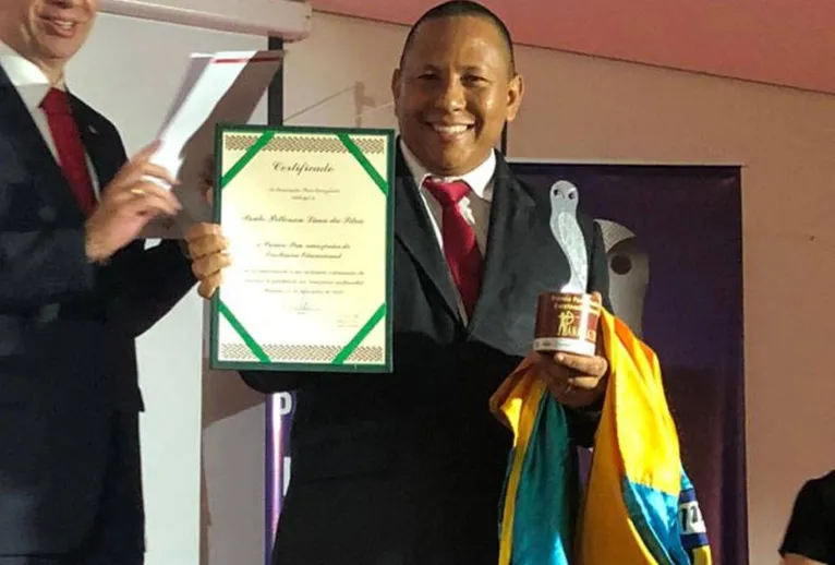 O professor desenvolveu um trabalho no Laboratório de Educação Matemática da Escola Dom Calábria (Lemac)