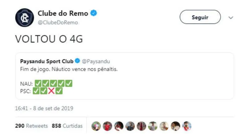 Rival não perdoa e provoca Paysandu após derrota