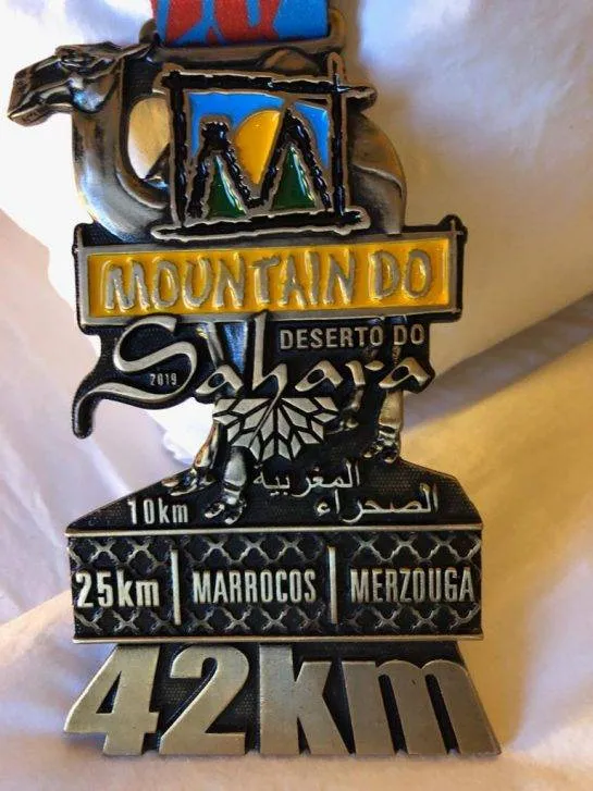 Brasileiro de 84 anos corre no Deserto do Saara