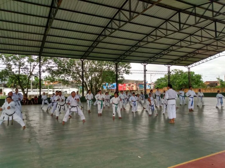 Atletas paraenses de Karatê participam de oficina em preparação a campeonato