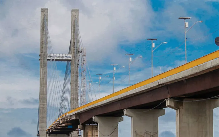 Governo Helder entrega ponte sobre rio Moju em tempo recorde