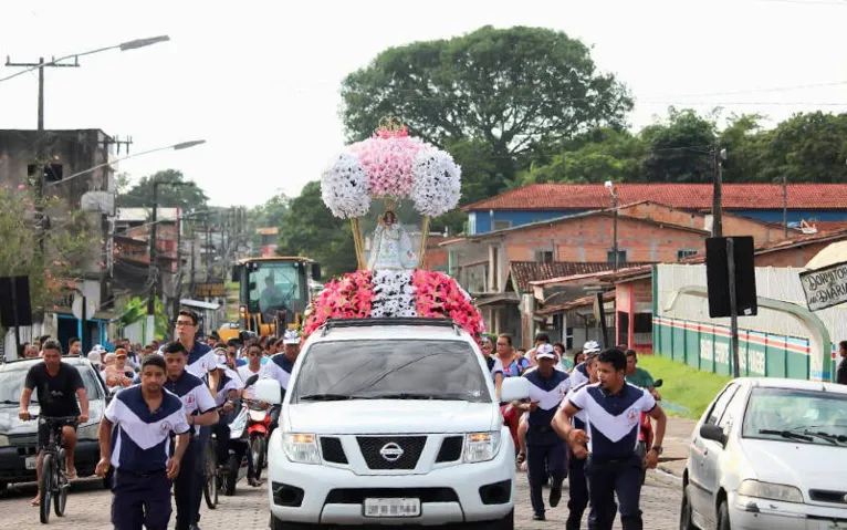Vigia celebra o 'Dia do Achado' da imagem de Nossa Senhora de Nazaré