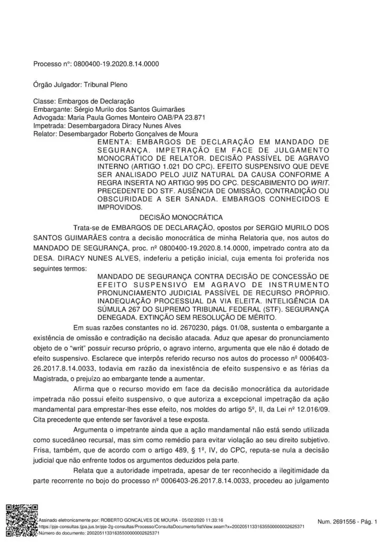 Ausência de licitações no valor de R$ 7,5 milhões reprovam
contas da Prefeitura de Muaná