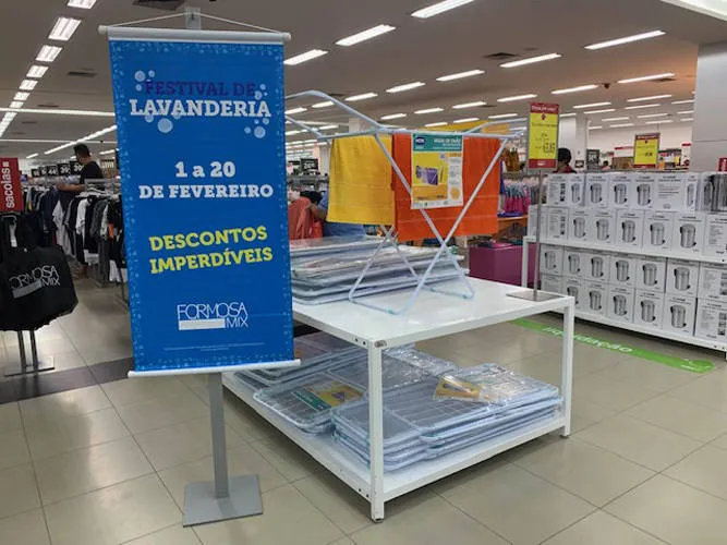 Veja como lavar e secar roupas em dias chuvosos com até 20% de desconto em produtos