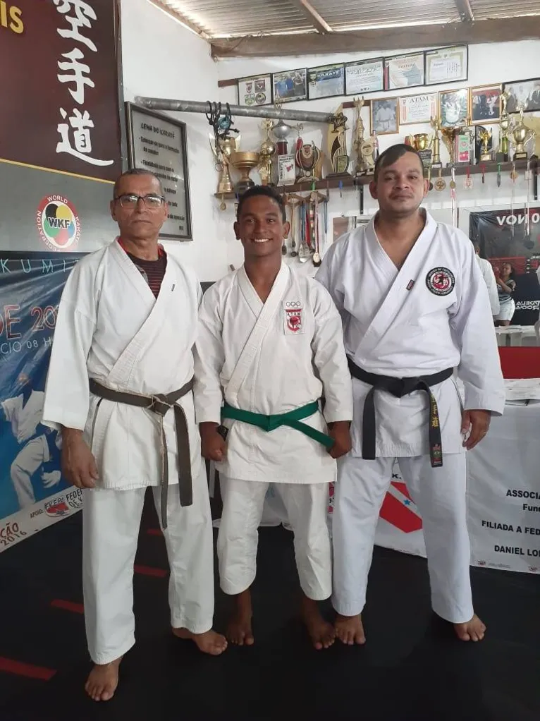 Atleta paraense busca recursos para disputar torneios de karatê. Saiba como ajudar!
