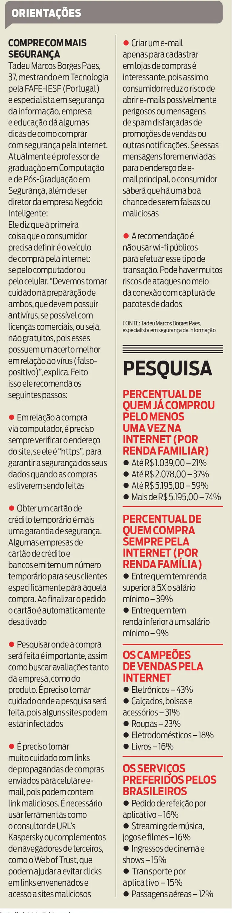 Segundo pesquisa, compras pela internet disparam entre os brasileiros