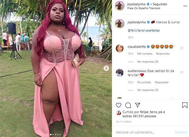 Jojo Todynho surge mais magra em look de dar inveja; veja!