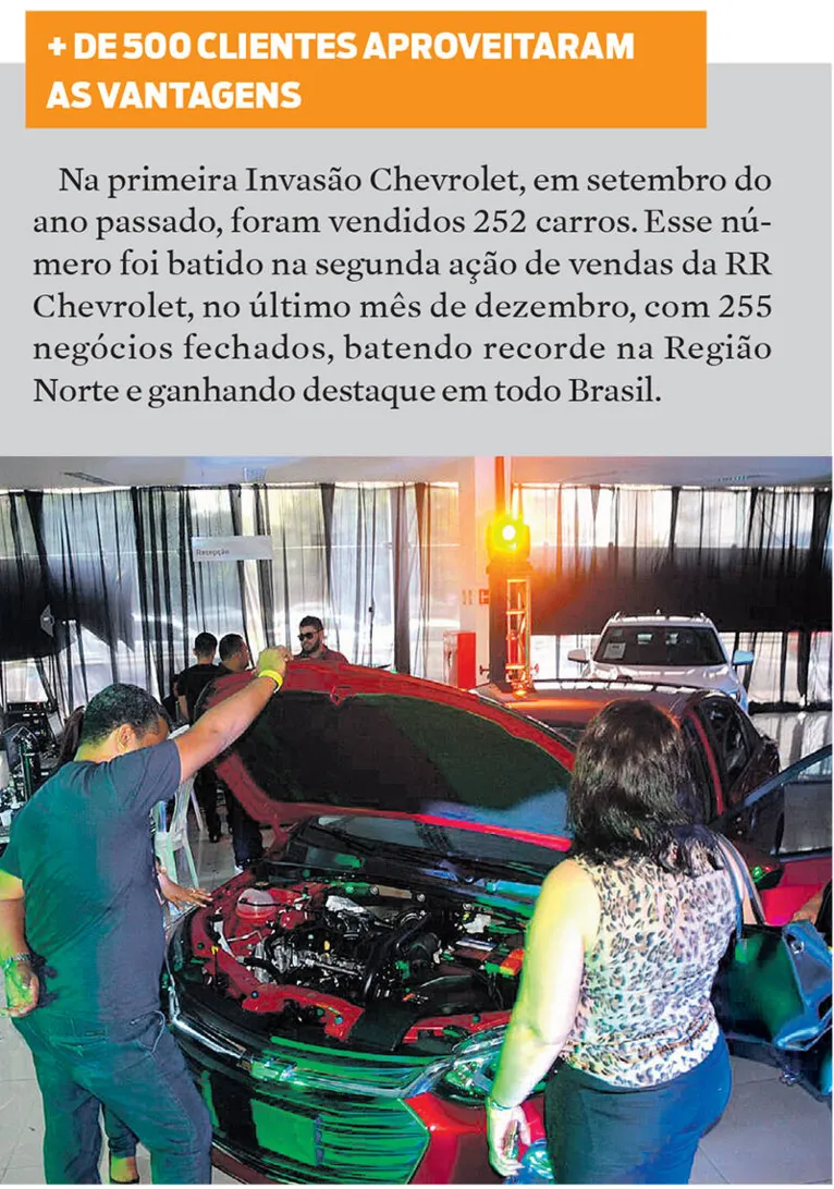 RR promove a Invasão Chevrolet, o Retorno