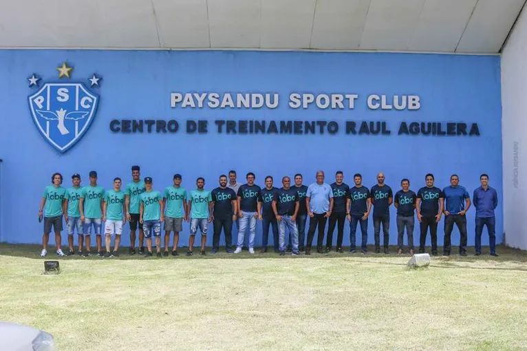 Bicolores assinaram termo para obras do CT bicolor em Ananindeua