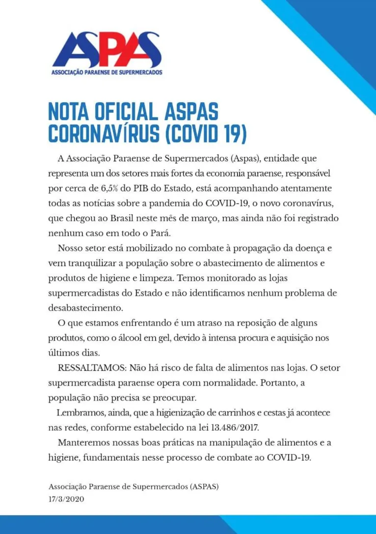 Procon discute aumento no preço de máscaras e álcool gel em Belém  