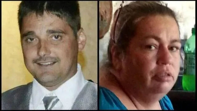 A vítima, Martin Duran e a esposa, Glenna Duran.