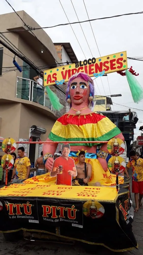Virgienses e Cabrasurdos ditam a festa no Carnaval da Vigia