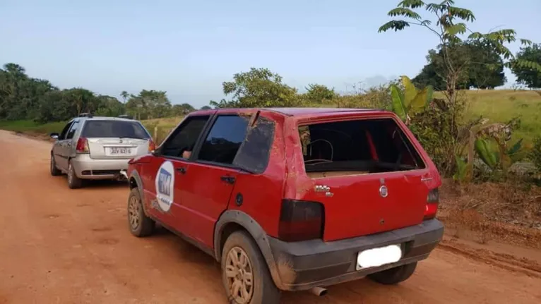 Carro da TV Record capota em rodovia do Pará