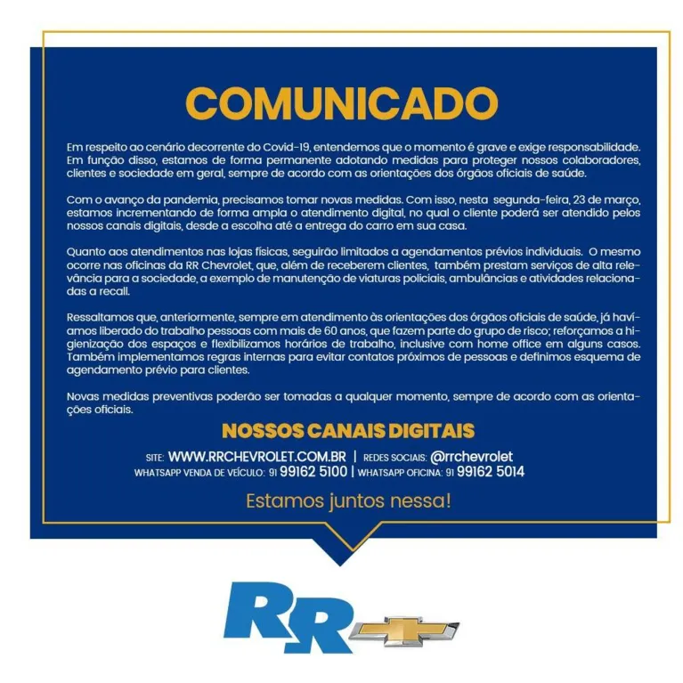RR anuncia medidas para prevenir contágio pelo coronavírus