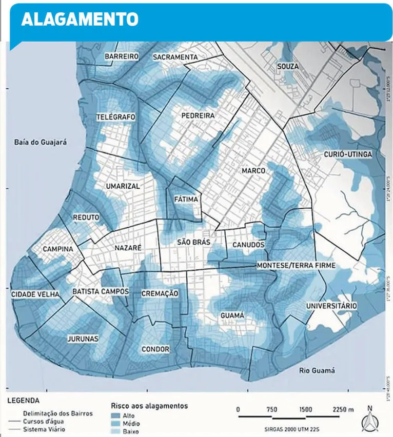 Sem plano de saneamento, Belém afunda no caos