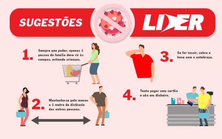 Líder realiza ações para prevenir contra coronavírus