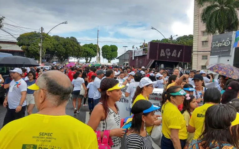 II Marcha Contra o Trabalho Infantil reúne milhares de pessoas em Belém