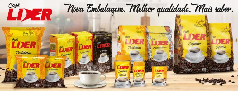 Nova embalagem preserva e valoriza a qualidade e o sabor do café.