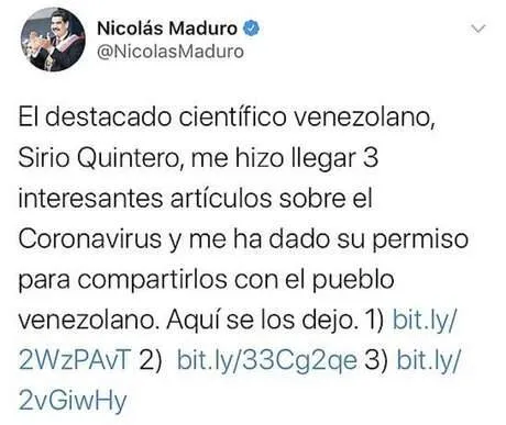 Maduro recomenda chá de capim-santo com mel e limão para combater Covid-19; veja!