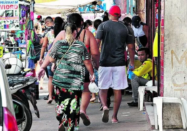 Movimentação e aglomeração, Ananindeua tem um dia como outro qualquer