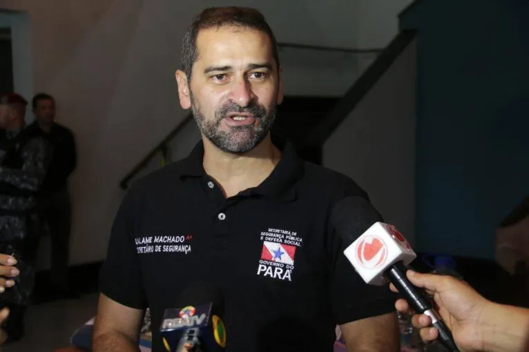 Ualame Machado, secretário de segurança pública do Pará.