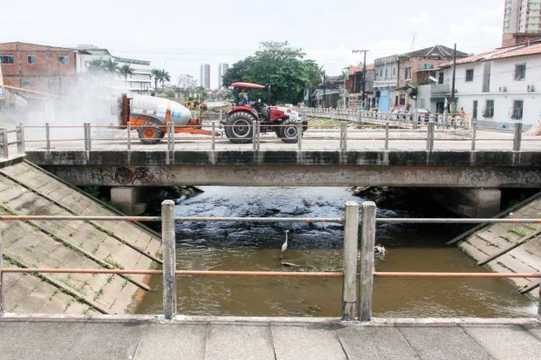 Covid-19: Oito Bairros de Belém recebem ações de desinfecção nas ruas 