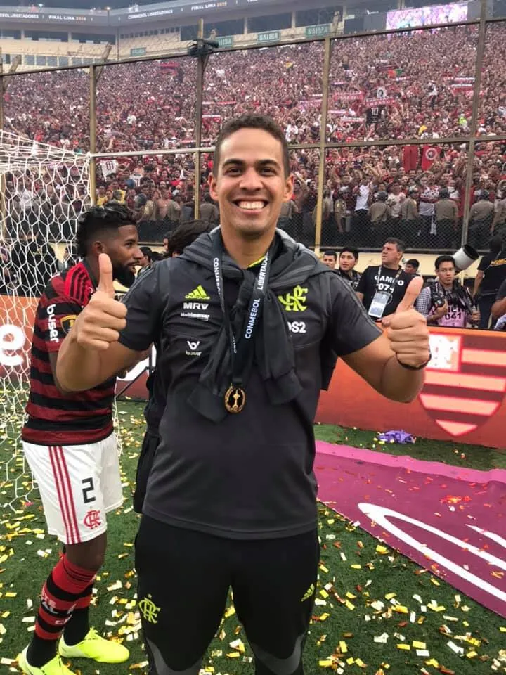Cadu Furtado trabalhou quatro anos no Paysandu e hoje está no Flamengo


