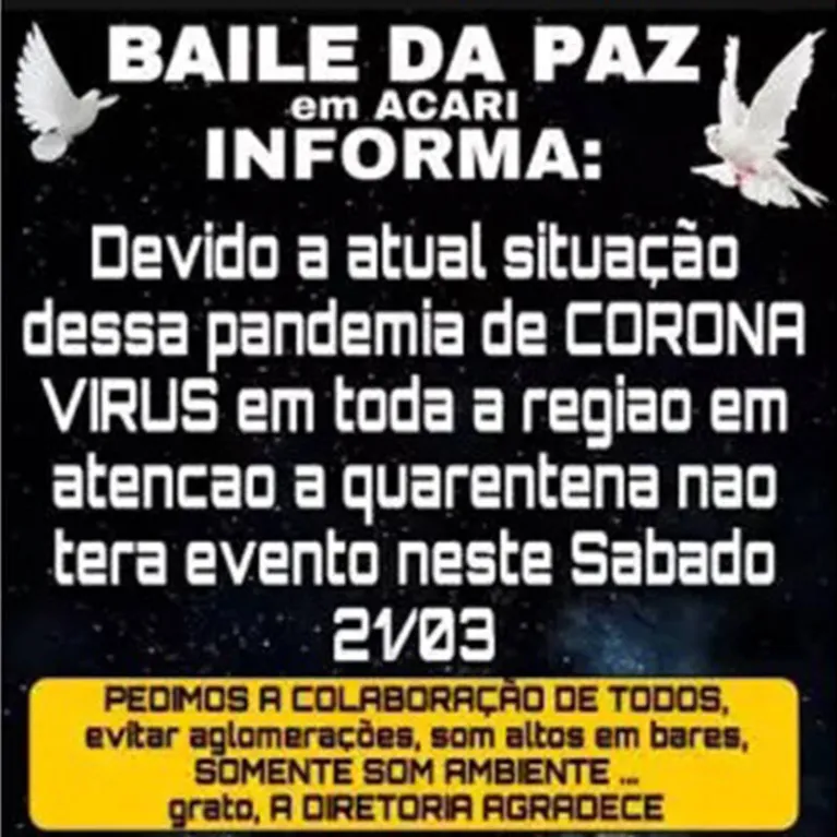 Traficantes ordenam a suspensão bailes funk no RJ