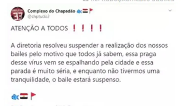 Traficantes ordenam a suspensão bailes funk no RJ