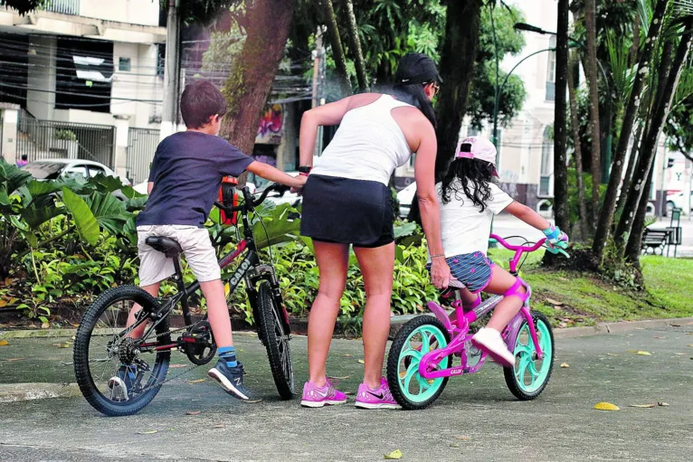 Na Praça da República, a situação se repete no calçadão.