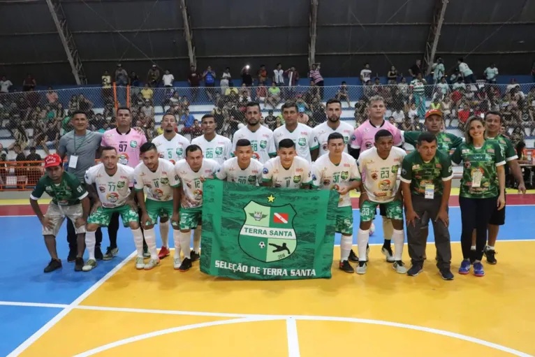 Lembra dele? Ex-Remo e Tuna, Barata (centro) foi um dos destaques de Terra Santa, campeã em 2018 e vice em 2019.