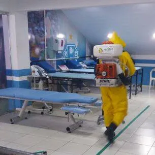 Todas as áreas do estádio foram higienizadas