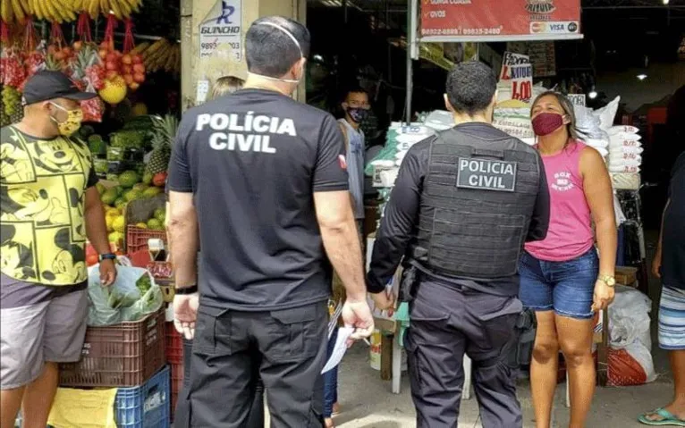 Polícia Civil fiscaliza feiras de Belém durante lockdowm