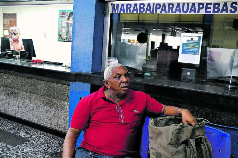 Raimundo Martins veio de Marabá para ir para Macapá e teve de ficar em Belém.