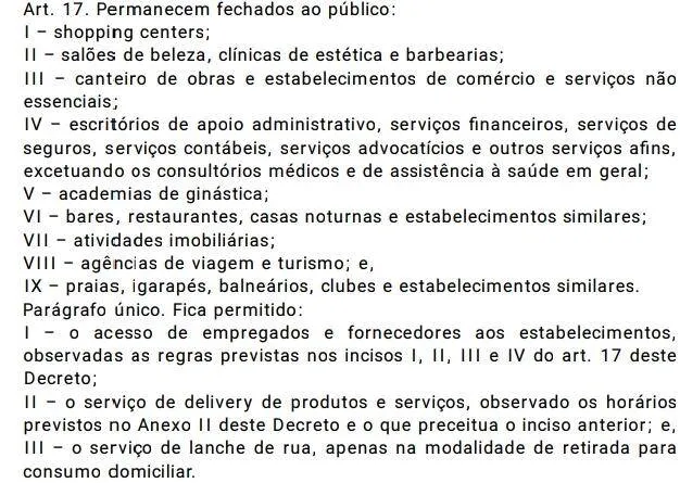 Decreto suspende lockdown no Pará a partir deste domingo (24)