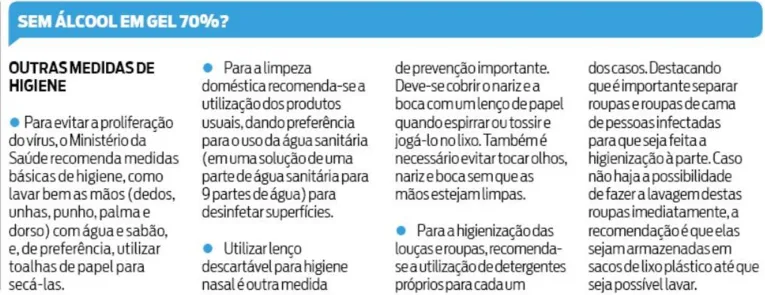 Álcool em gel e máscaras continuam em falta em Belém