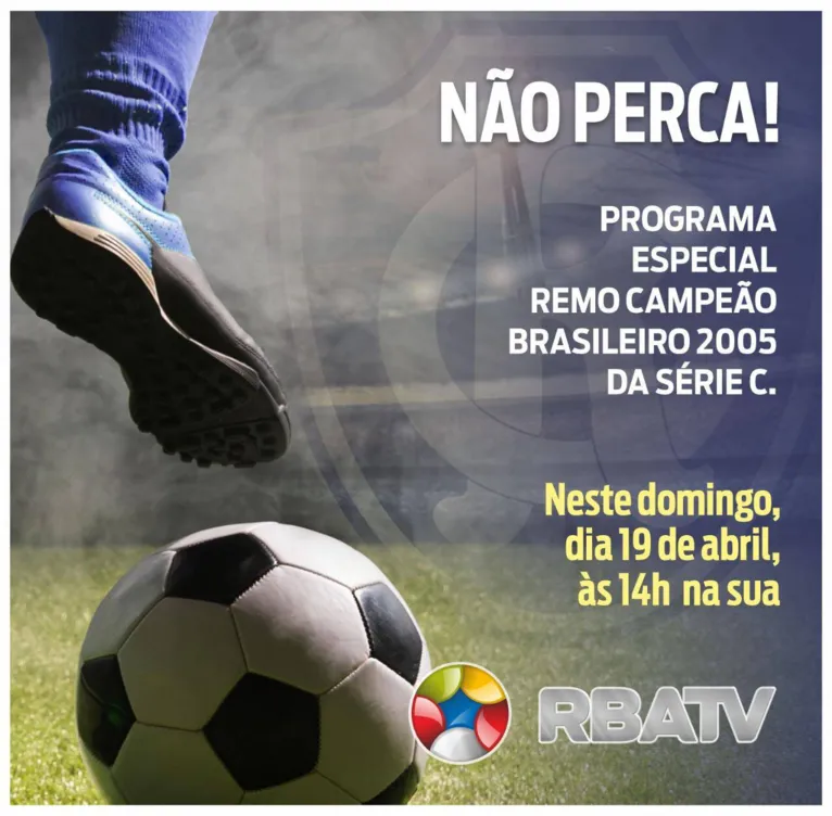 RBATV vai reprisar título remista da Série C neste domingo