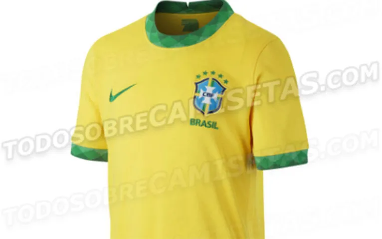 Site estrangeiro vaza novos uniformes da seleção brasileira
