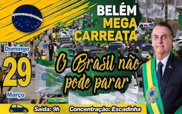 Carro apreendido em carreata em Belém tem IPVA atrasado e acumula mais de R$22 mil em multas