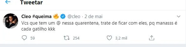 Cleo Pires faz revelação sobre solteirisse durante quarentena