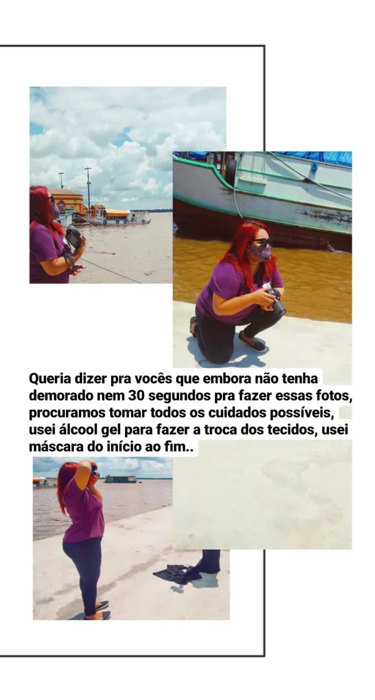 Ensaio de grávida no Ver-o-Peso viraliza e gera polêmica nas redes sociais