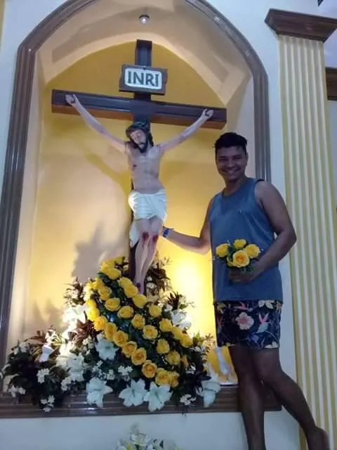 O jovem sempre participou de atividades em sua igreja, localizada na Vila de Beja.