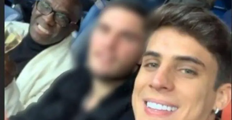 Tiago e Mauro em um jogo de Neymar