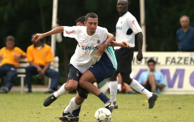 Piá durante a passagem pelo Corinthians 