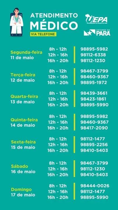 Uepa oferece teleatendimento para suspeitos de Covid-19